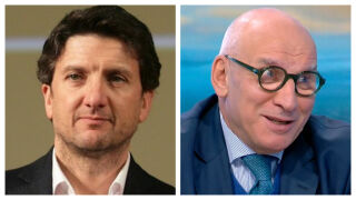 Снимка: Мирослав Боршош и Левон Хампарцумян - гости в "Лице в лице"