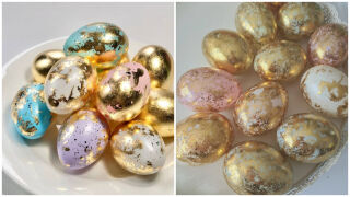 Как да украсите яйцата за Великден с белтък (ВИДЕО)