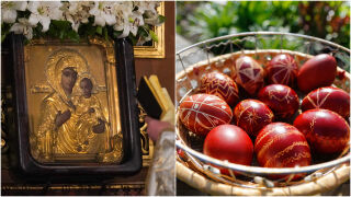 Защо се поставя яйце на иконата на Великден? (ВИДЕО + СНИМКИ)