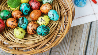 Идеи за оцветяване на пъдпъдъчи яйца за Великден – с естествени шарки или в чист цвят