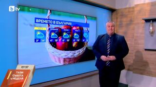 Снимка: На Велика събота - дъжд, сняг и гръмотевици