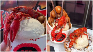 Най-странният сладолед досега - с раци! Бихте ли опитали? (ВИДЕО)