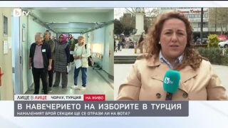 Снимка: Владислава Тричкова, специален пратеник на bTV в Турция, за подготовката на предсрочния вот
