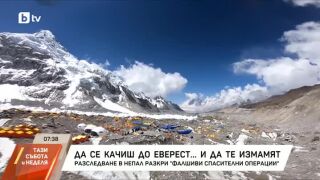 Снимка: Фалшиви спасителни операции на Еверест