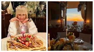 Как Лили Иванова отбеляза рождения си ден – в загадъчна компания и ягодова торта