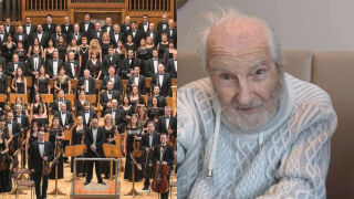 102-годишен музикант от Царския симфоничен оркестър отново на концерт (СНИМКИ)