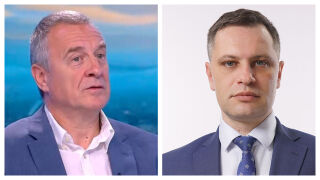 Снимка: Цветлин Йовчев и Александър Сиди - гости в "Лице в лице"