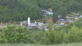 Снимка: Жители на три села край Благоевград на протест срещу площадка за биоотпадъци