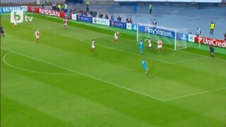 Вижте първия гол на Зенит (Ст. Петербург) срещу Стандард Лиеж 1:0 (ВИДЕО)