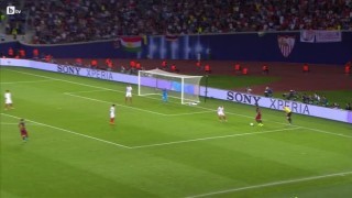 Рафиня доближи Барса до Суперкупата на Европа с трети гол срещу Севиля (ВИДЕО)