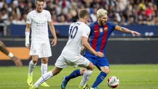 Гениална асистенция на Лео Меси срещу шампиона на Англия (ВИДЕО)