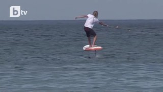 Кайтсърф в Лозенец (ВИДЕО)