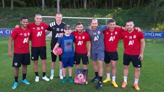 ЦСКА сбъдна една детска мечта (ВИДЕО и ГАЛЕРИЯ)