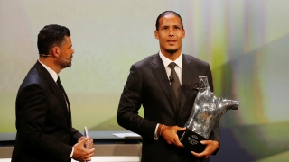 Ван Дайк е номер 1 в Европа, изпревари Меси и Роналдо 