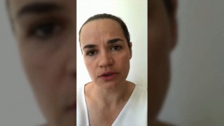 "Децата са най-важното, което имаме в този живот": първото обръщение на Светлана Тихановска, след като напусна Беларус (ВИДЕО)