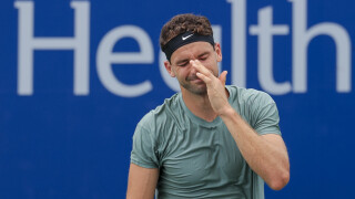 Дъжд прекъсна мача на Григор Димитров в Синсинати