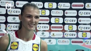 Нася Димитрова: В следващия мач ще бъдем по-категорични (ВИДЕО)