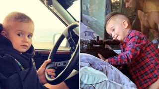 Малък мъж, много адреналин – 2-годишният внук на Аня Пенчева живее „опасно“
