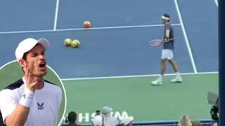 Атакуваха турнира на Гришо с гигантски топки (ВИДЕО)