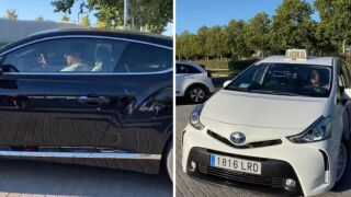 Модрич с кола за 200 000 евро, Белингам - с такси