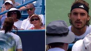 Жена, имитираща пчела, изнерви Циципас (ВИДЕО)