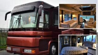 Дворец на колела: Шампион във Ф1 продава кемпер от мечтите
