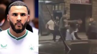 Биха и заплашиха с пистолет капитана на Нюкасъл (ВИДЕО)