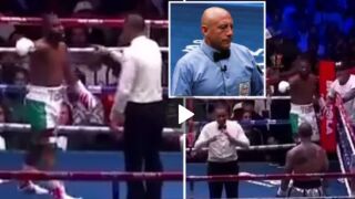 Флойд Мейуедър уволни рефер направо на ринга (ВИДЕО)