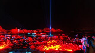 Снимка: „Море от светлини“ в рамките на LUNAR и тази вечер на Южното Черноморие