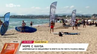 Снимка: Море с кауза