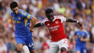 Това е реалността! Груев и Лийдс отнесоха 5 гола от Арсенал