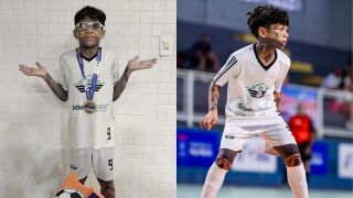 10-годишният татуиран футболист, който подлуди Бразилия (ГАЛЕРИЯ)