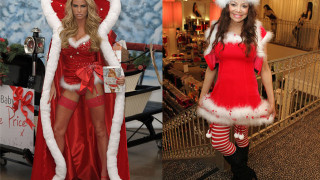 На кого му отива повече коледният костюм?