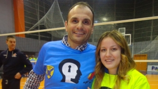 Волейболистка на 