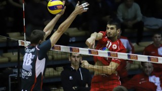 ЦСКА загуби от Белогорие за Купата на CEV при мъжете