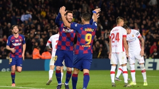 Луис Суарес заменя Меси с Кристиано Роналдо