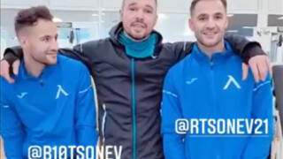 Божинов продължава с тренировките, този път с попфолк за фон (ВИДЕО)