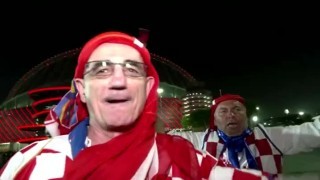 Жега в Загреб: Хърватите отпразнуваха бронза (ВИДЕО)