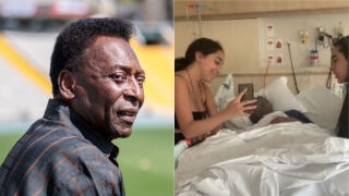 Окуражителни съобщения помагат на Пеле (ВИДЕО)