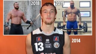 Планината: От строен баскетболист до фитнес чудовище (ВИДЕО)