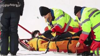 Жива съм: Да се пребиеш след 122-метров полет (ВИДЕО)