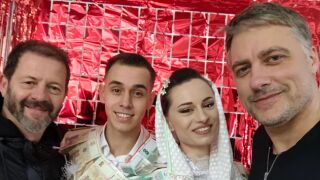 Владо Карамазов на сватба в Родопите (ВИДЕО)