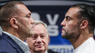 Откритата тренировка на Кубрат Пулев и Махмуд Чар (ВИДЕО)