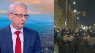 Снимка: Акад. Николай Денков след протестите: Вече искаме оставката на кабинета