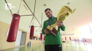 Радослав Росенов на лагер с Антъни Джошуа (ВИДЕО)