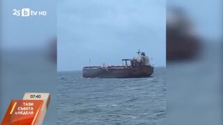 Снимка: Даниел Митов пред bTV за танкера