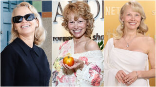 Памела Андерсън: От руси кичури до червена прическа през 2025 (СНИМКИ)