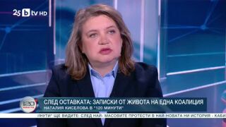 Снимка: Наталия Киселова за причините за падането на кабинета и политическата ситуация в България