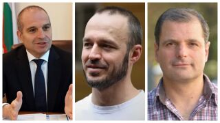 Снимка: Гроздан Караджов, доц. Стойчо Стойчев и Иво Инджов - гости в &quot;Лице в лице&quot;