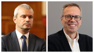 Снимка: Костадин Костадинов и Руслан Стефанов - гости в "Лице в лице"